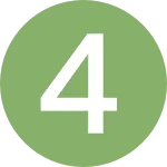 Icon mit der Zahl 4