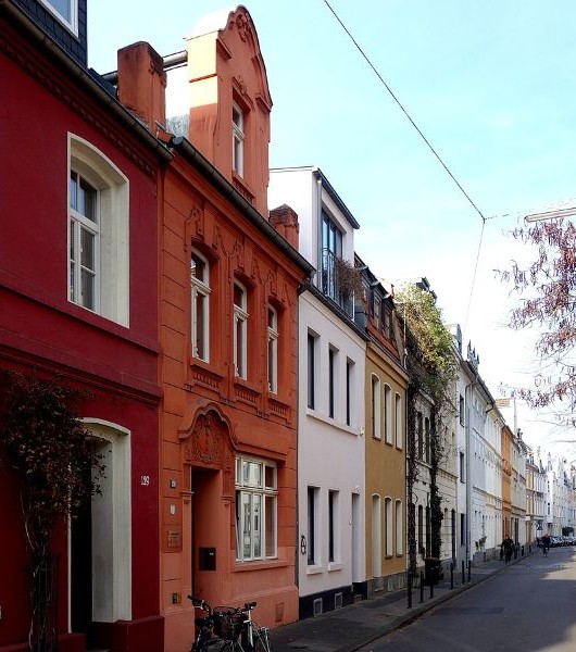 Straße im Stadtteil Köln Nippes