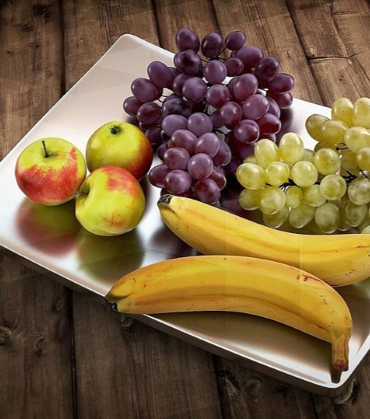 Obst als Verpflegung für umzugshelfer