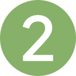 Icon mit der Zahl 2