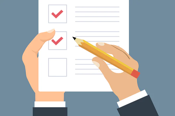 checkliste und todoliste für eine entrümpelung