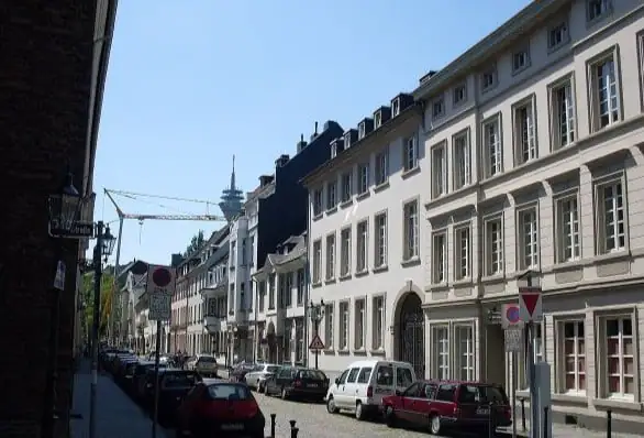 Straße in Düsseldorf Carlstadt